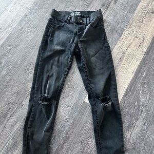 Wonder Nation Kids Black Ripped Jeans